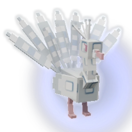 Albino Peacock — Grow a Garden mythical pet