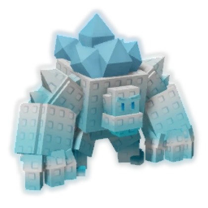 Ice Golem — Grow a Garden prismatic pet