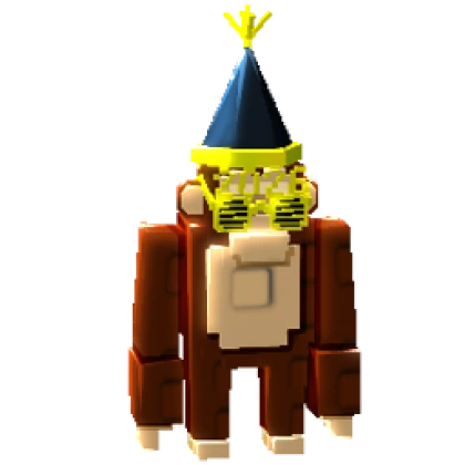 New Year's Chimp — Grow a Garden mythical pet