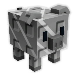 Silver Piggy — Grow a Garden legendary pet