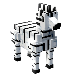 Zebra — Grow a Garden rare pet